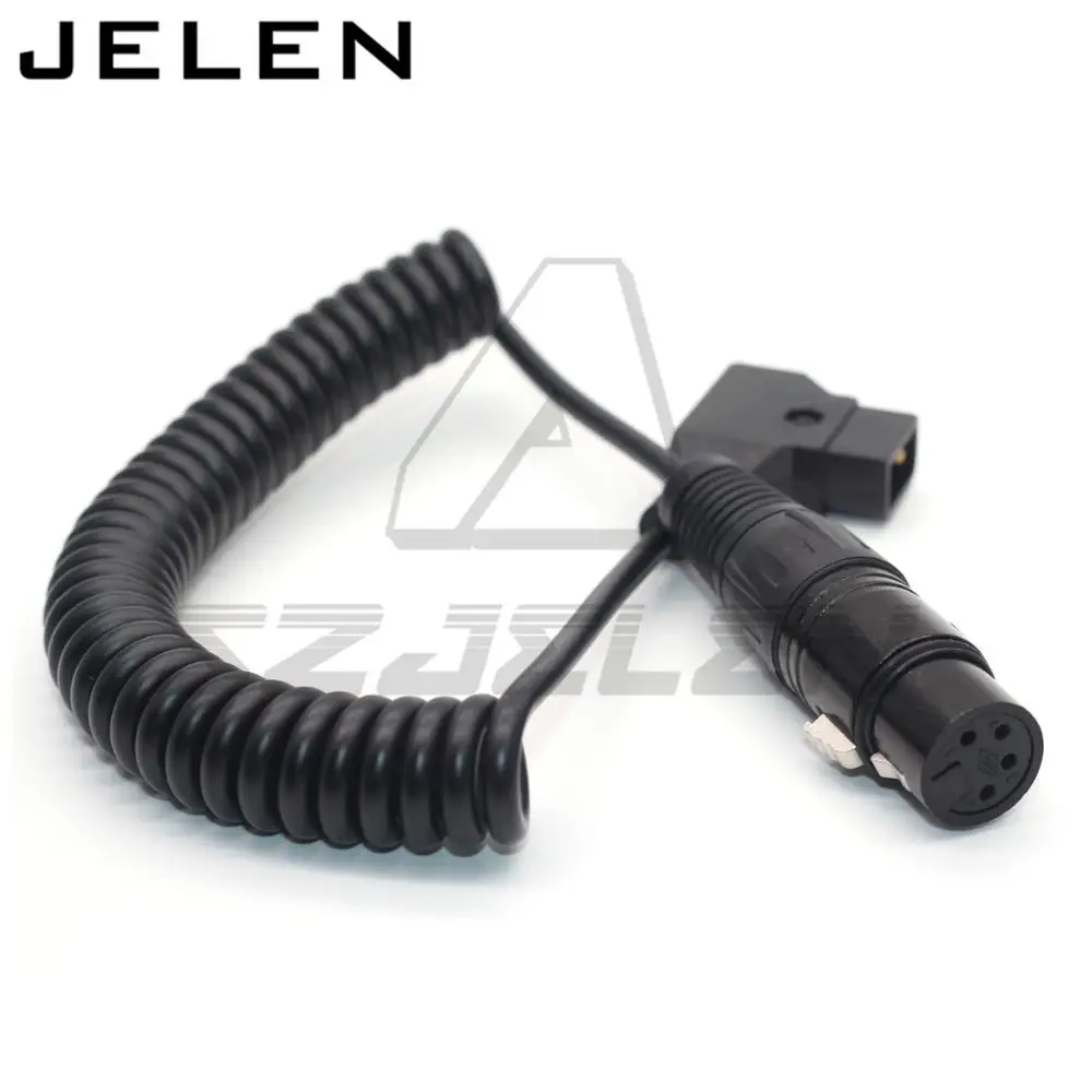 D-нажмите на 4-контактный кабель XLR шнур питания для монитора камеры | Обустройство