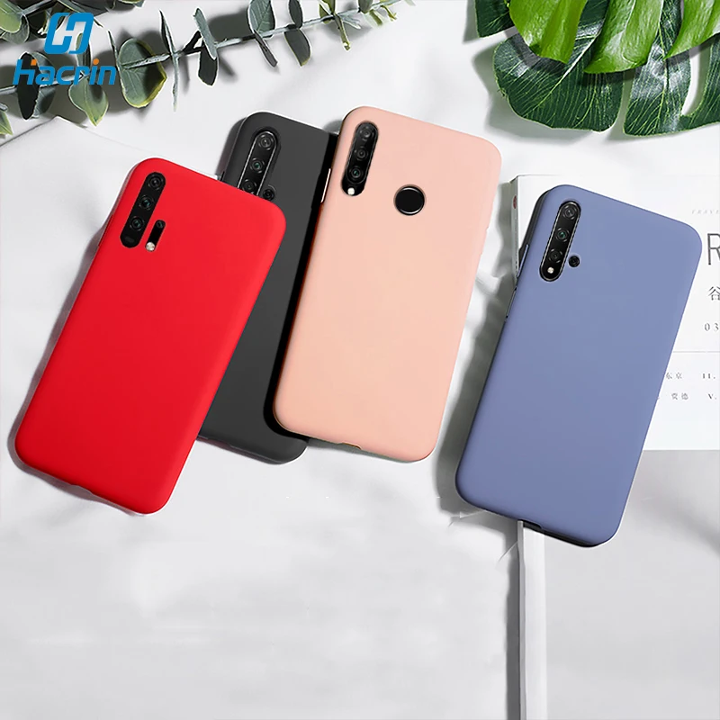 Чехол для Honor 20 s роскошный мягкий жидкий силиконовый резиновый полный защитный