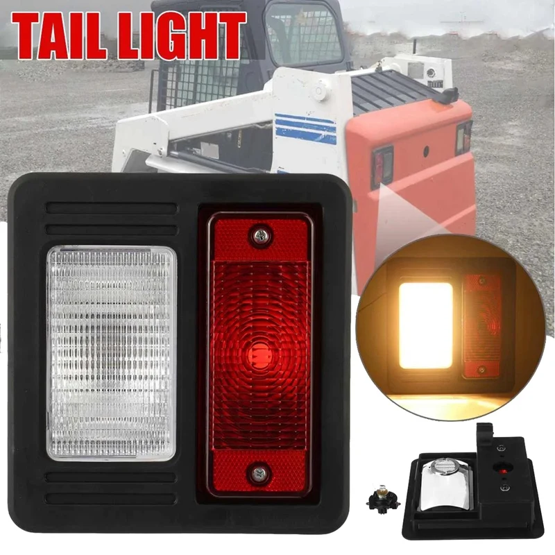 

Engineering Vehicle LED Tail Light Assembly Turn Signal Reverse Rear Lamp Indicator for Bobcat 763 Skid Steer 6670284