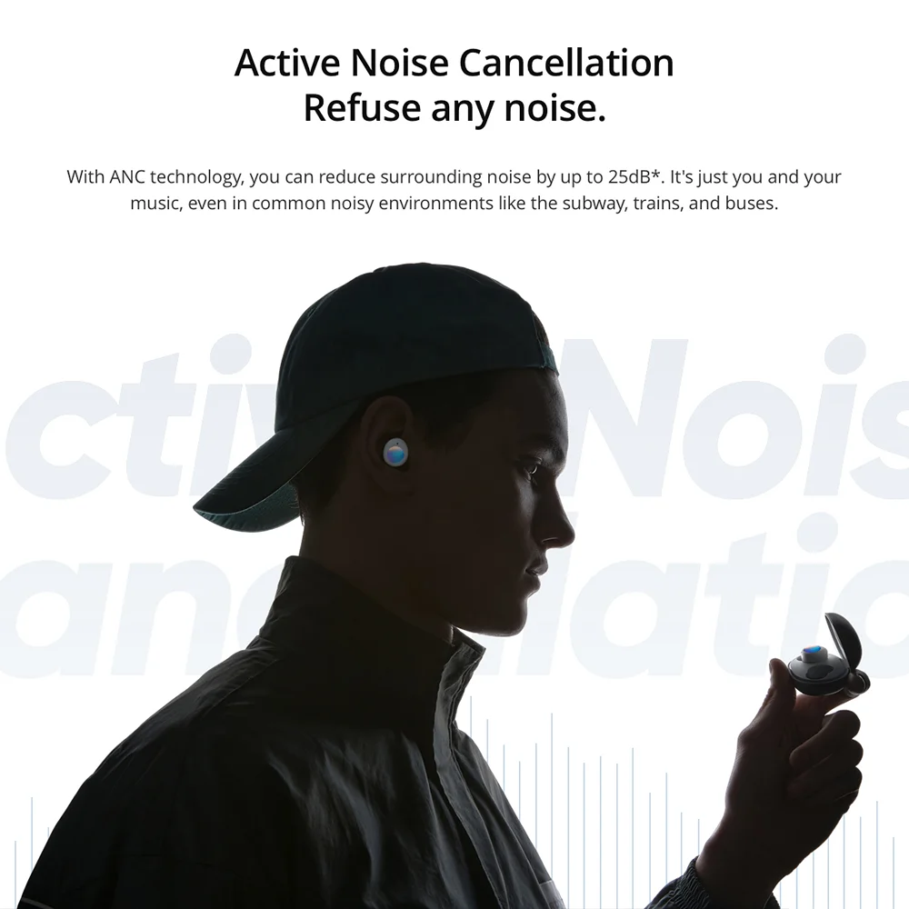 original realme buds air 2 neo black bluetooth earphone anc 28 hours of playtime super low 88ms latency wireless headphones free global shipping