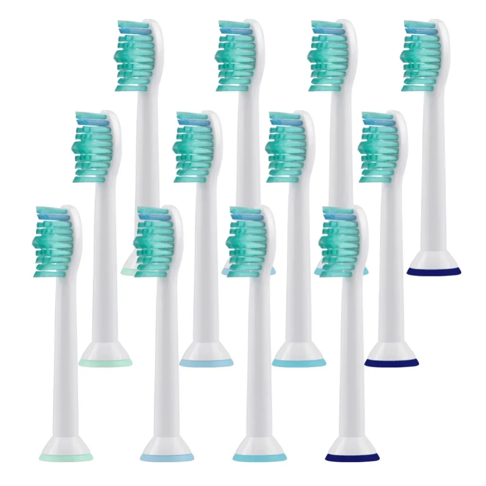 12 шт. сменные насадки для зубных щеток для Philips Sonicare Diamond Clean, proresyota, Sonicare ProtectiveClean, DailyClean