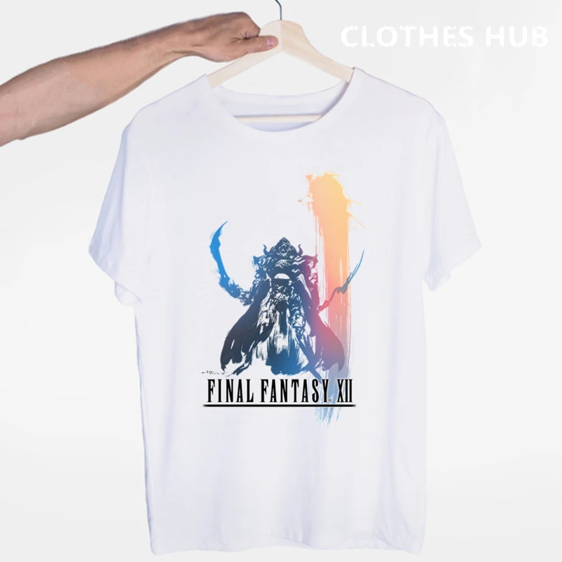 Multi Final fantasy футболки модные мужские и женские Топы футболка с коротким рукавом унисекс футболка - Color: Multi