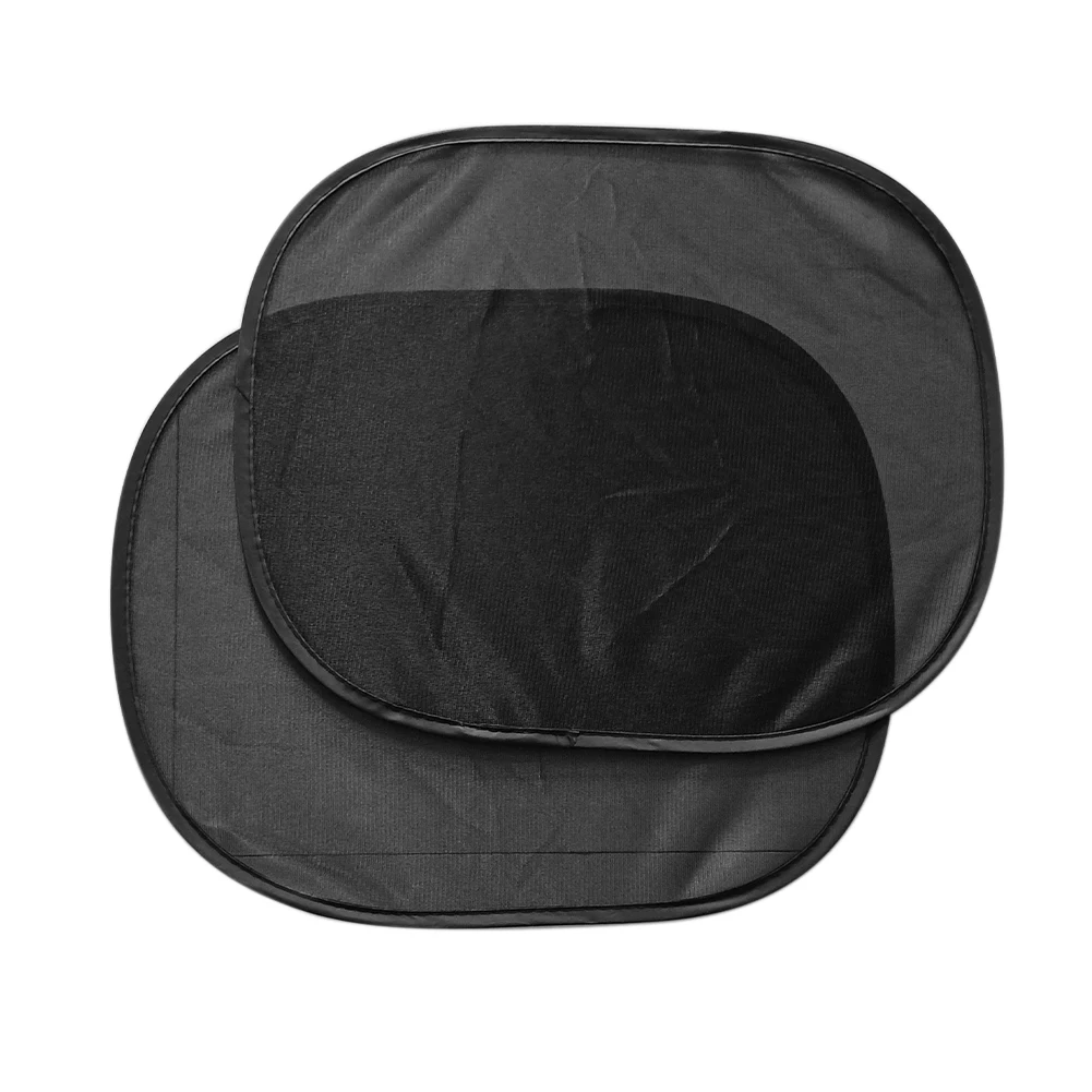 

4pcs Car Sun Shade With Cleaning Cloth Exterior Accessories Universal UV Protection Side Window Aluminum Alloy Reflective Cover