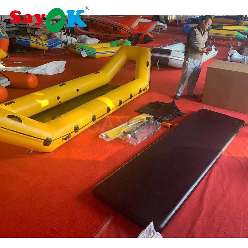 Надувные спасательные Санки из ПВХ надувной спасательный плот надувная доска