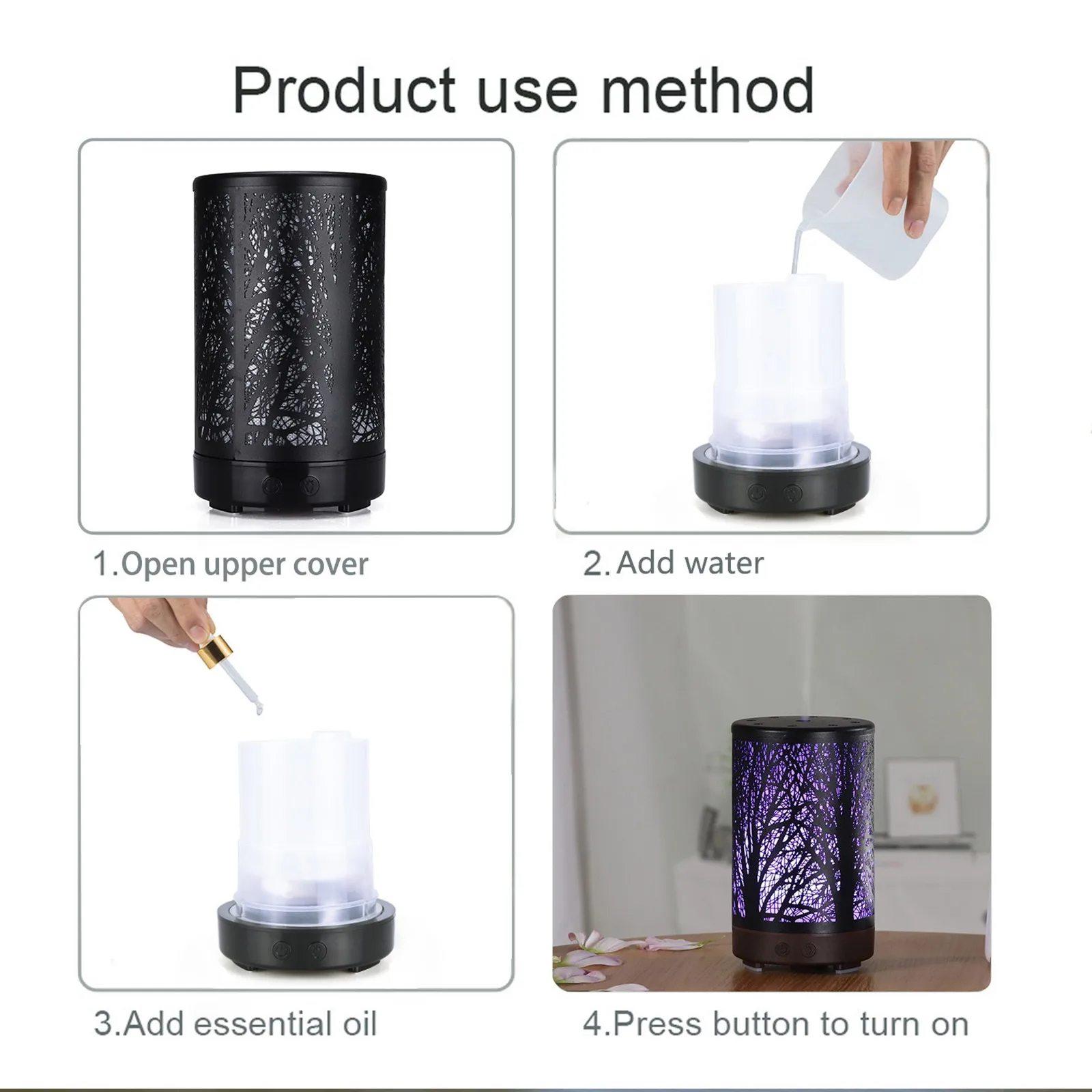 

Travel Outdoor Tool Facial Steamer Spa Moisturizer Essential Oil Diffuser Upgraded Diffusers Aromatherapy Cool Mist Humidifier
