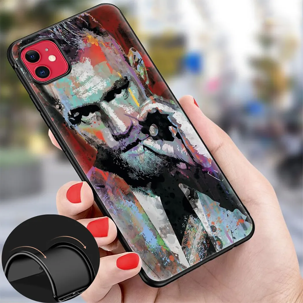 Мягкий силиконовый чехол Conor McGregor для iPhone 11 Pro Max 6 7 8 Plus 5 5S 6S X XR XS | Мобильные