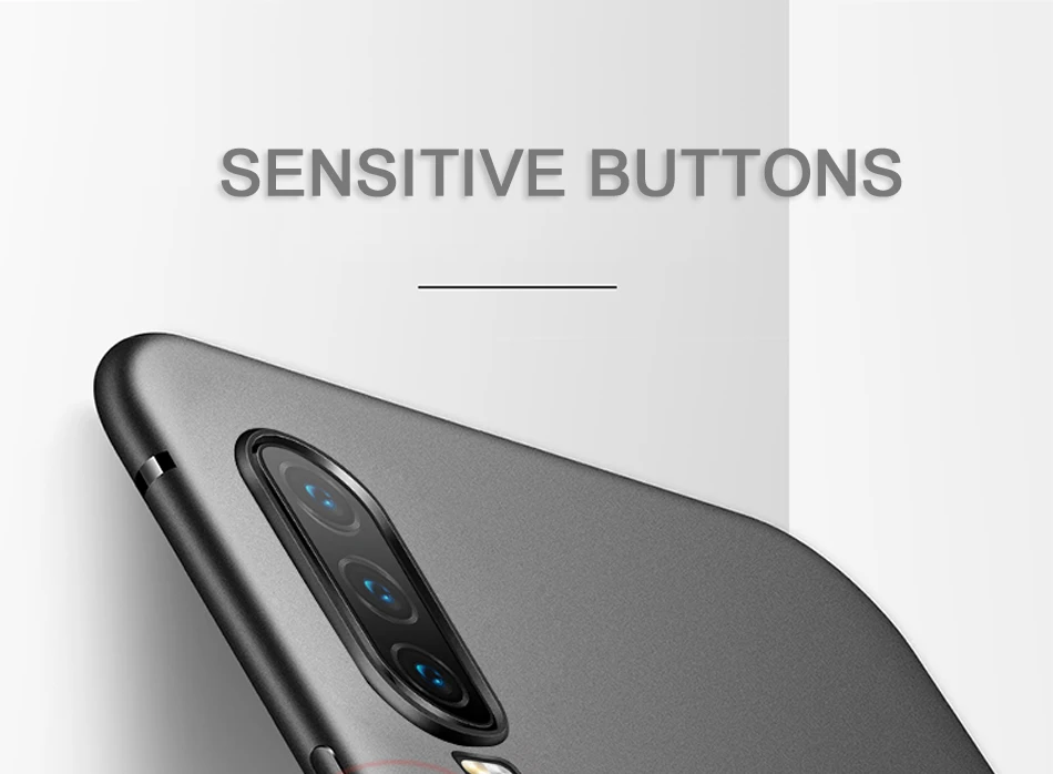 CAPSSICUM Ультратонкий Мягкий матовый чехол для huawei P30 P30 PRO Lite чехол s TPU Гибкая тонкая гелевая задняя крышка