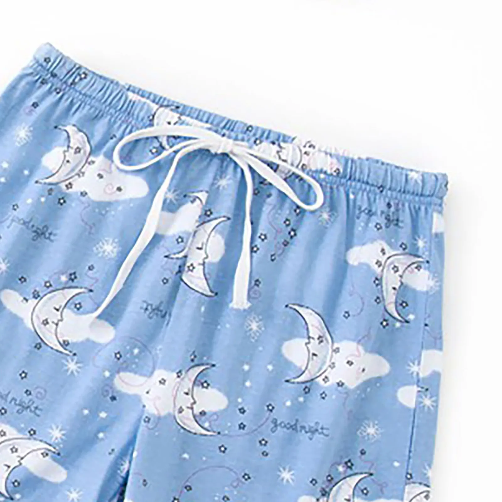 

Women's Sleepwear Cute Cartoon Print Short Set Pajamas For Female Pajama Set Sweet Short Sleeve T Shirts & Shorts Summer Nightie