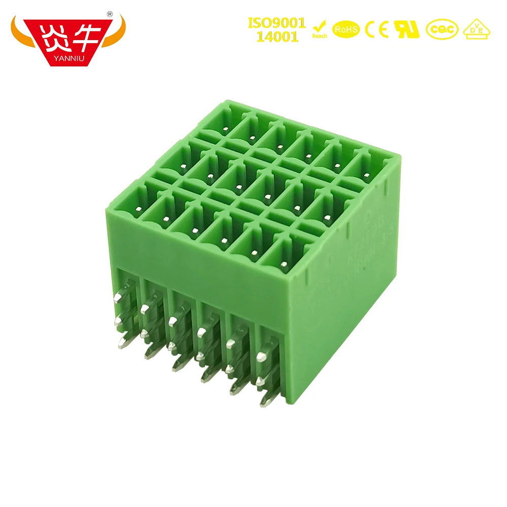 3.81mm 15EDGKRHH KF2EDGKRHH 0221-2516L 3.81 2P ~12P PCB PLUG-IN TERMINAL BlOCKS FMC 1,5/ 4-ST-3,5 - 1952283 PHOENIX CONTACT