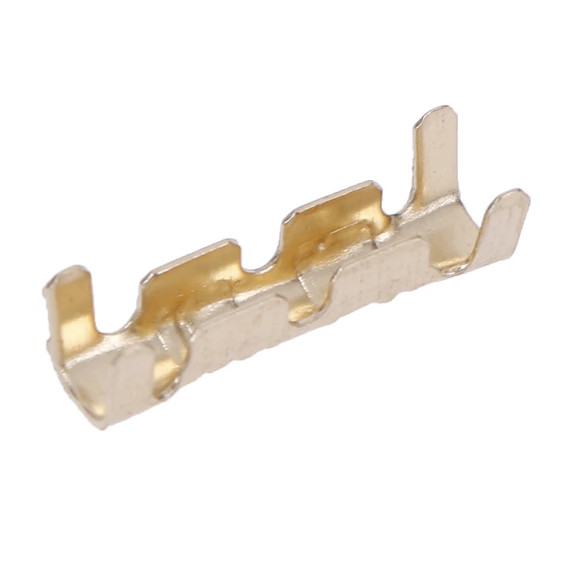 

100Quick Cold End Connector Connection buckle butt copper buckle Terminals Cold-pressed terminals 0.5-1.5 Electrical accessories