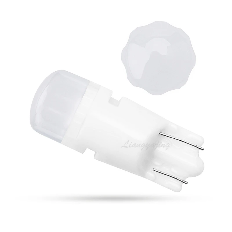 10 шт. T10 керамическая Светодиодная лампа светильник Клин номерной знак s