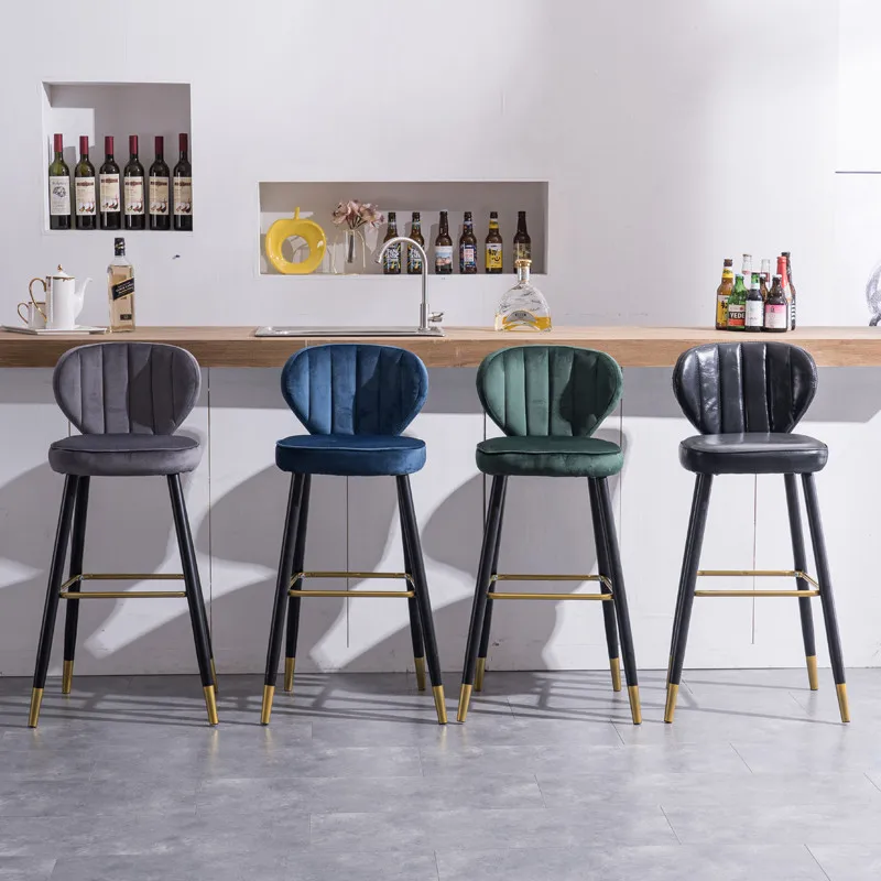 Современный барный стул минималистичные барные стулья высокие для кофейни