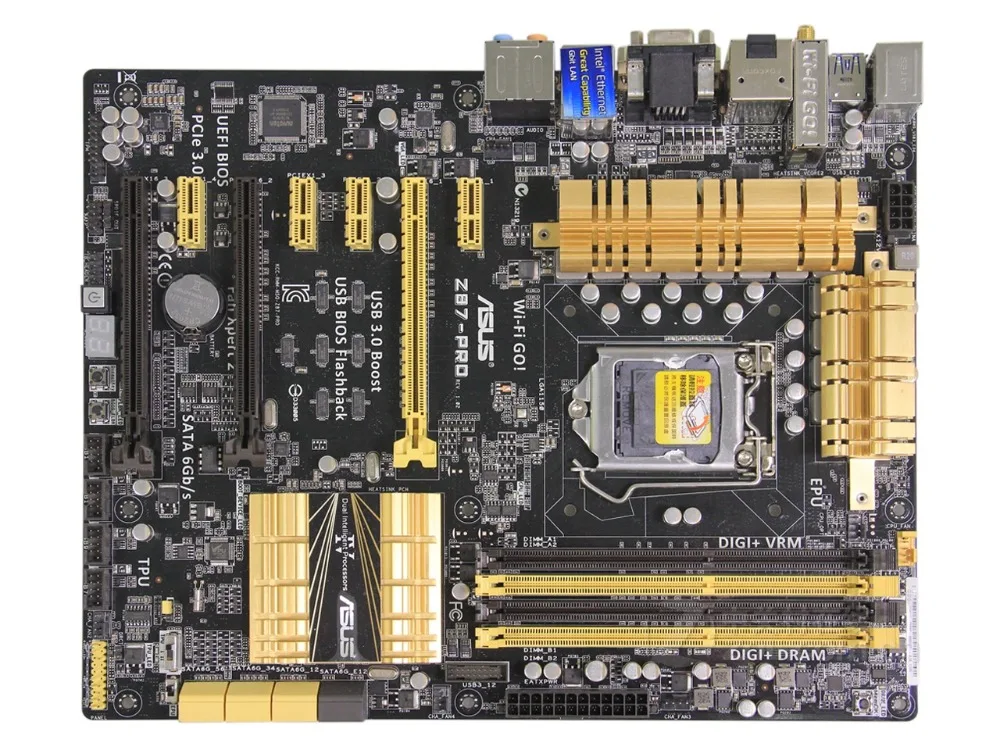 Kaufen Für ASUS Z87-PRO Original Motherboard DDR3 LGA 1150 Für I3 I5 I7 CPU USB 2,0 USB 3,0 32GB Z87 Desktop Mother Freies Verschiffen