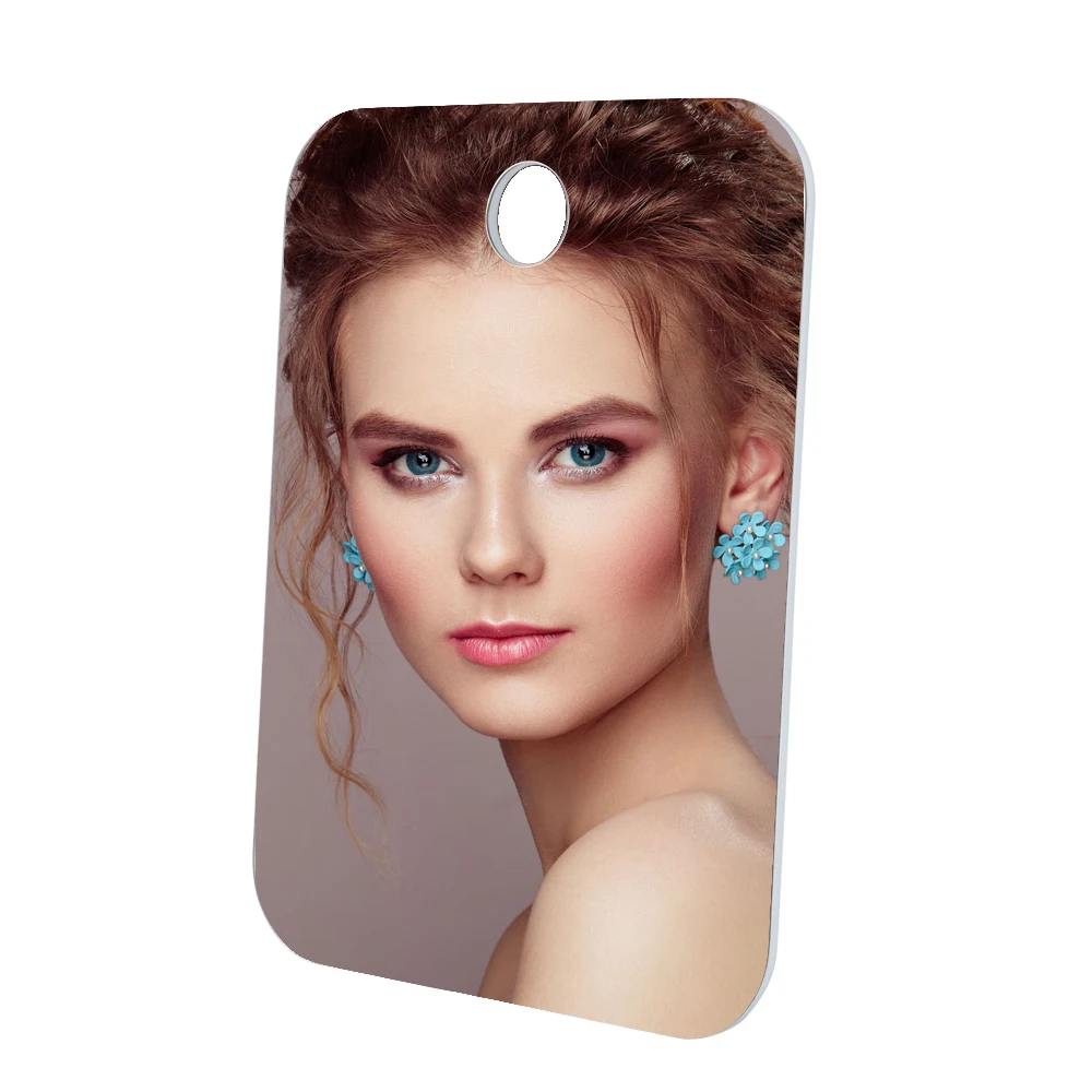 Противотуманное зеркало для душа 13*17 см макияжа в ванную комнату противотуманное