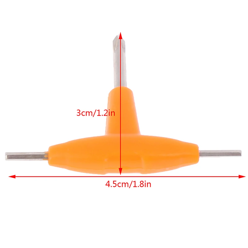 2 шт. 3 в 1 ключ крышка мини Т образная отвертка бытовой портативный ремонт ручной