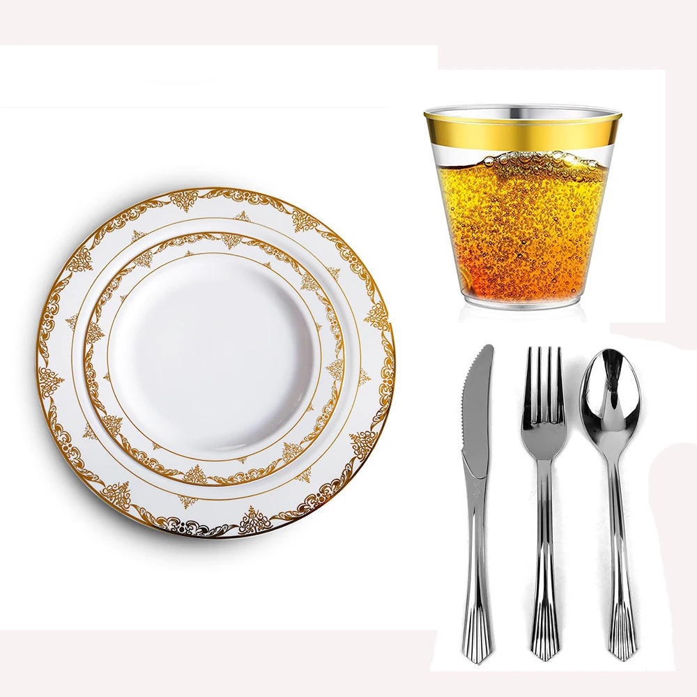 Термостойкие пластиковые одноразовые стеклянные чашки Желе тарелки для дня