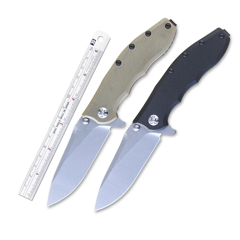 

ZT0562 Portable Folding Knife G10 Handle ELMAX Blade Tactical Knives Outdoor Hunting Camping Survival Knife EDC Multif- Tool