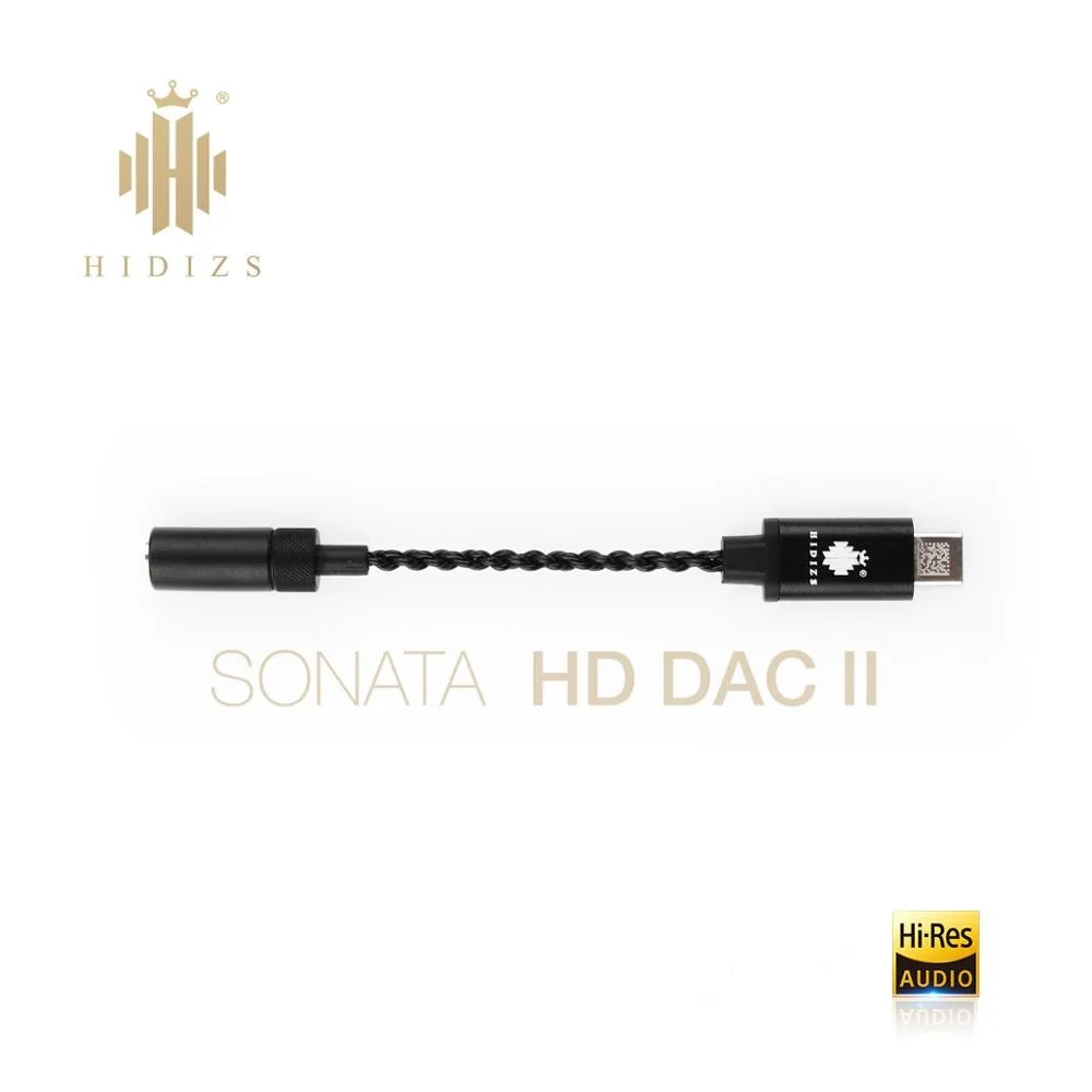 Hidizs Sonata HD DAC II Hi Res USB Mac HiFi аудио кабель Type C до 3 5 мм усилитель для наушников адаптер