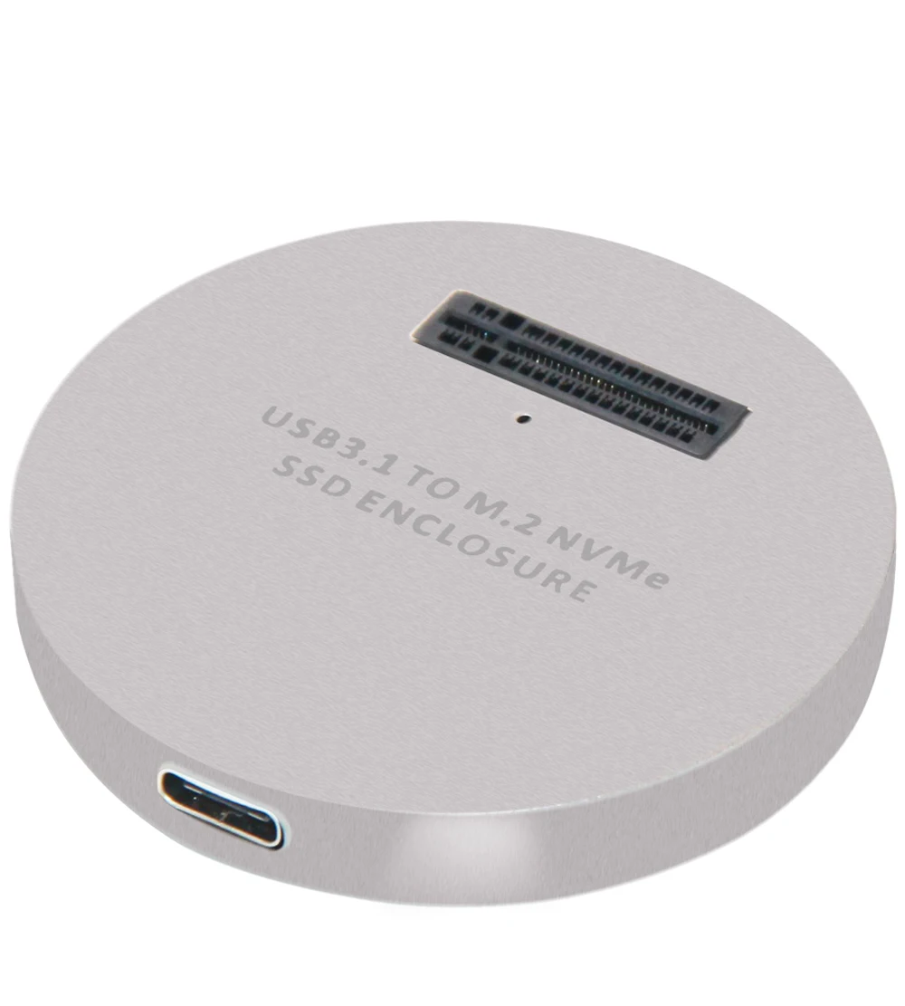 H1111Z M2 SSD корпус NVME корпус M.2 к USB Type C 3,1 SSD адаптер для NVME PCIE NGFF SATA M/B Ключ SSD диск коробка M.2 SSD корпус