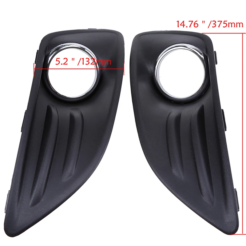 Передняя и нижняя противотуманная фара POSSBAY крышка для левого/правого бампера Ford