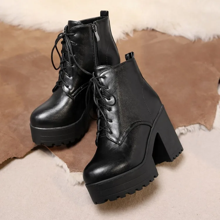 Женские ботинки размера плюс 11 13 женская обувь женские с перекрестной застежкой