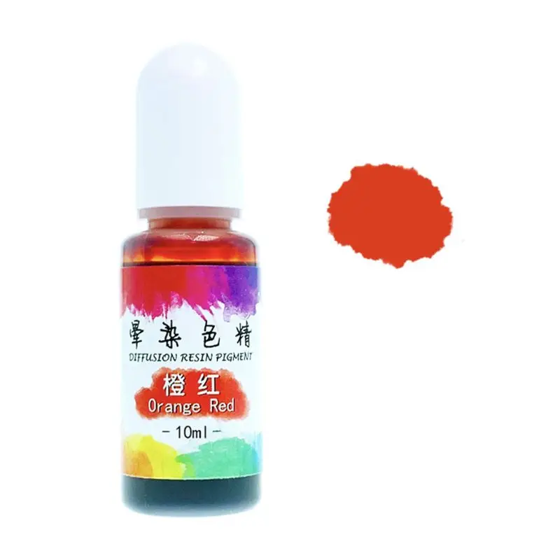 24 Colours10ML эпоксидная смола пигментная жидкость с отделкой из материала другого