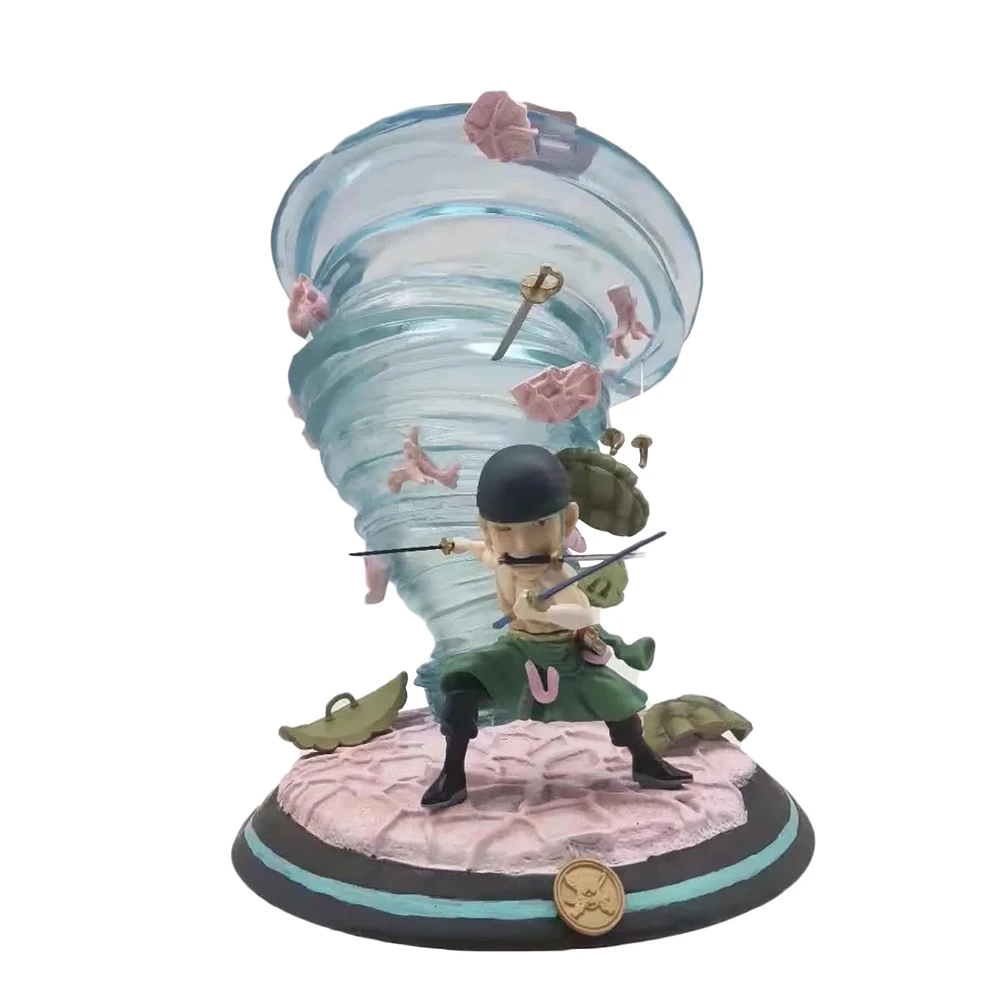 Одна деталь GK трех полюсный потока Торнадо аниме фигурки модель в виде персонажа