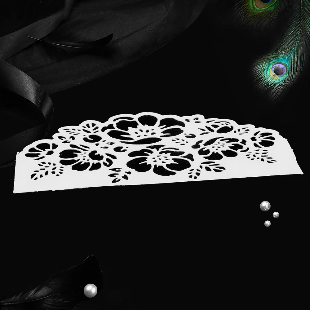 Классический трафарет для вырезания цветов скрапбукинг тиснение бумажная