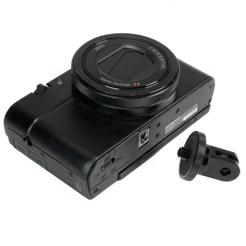 

Camera Mount Adapter for GoPro Ecosystem - -20 Conversion Adapter for GoPro Mounting System - Full 100% CNC Aluminum Metal - Mo