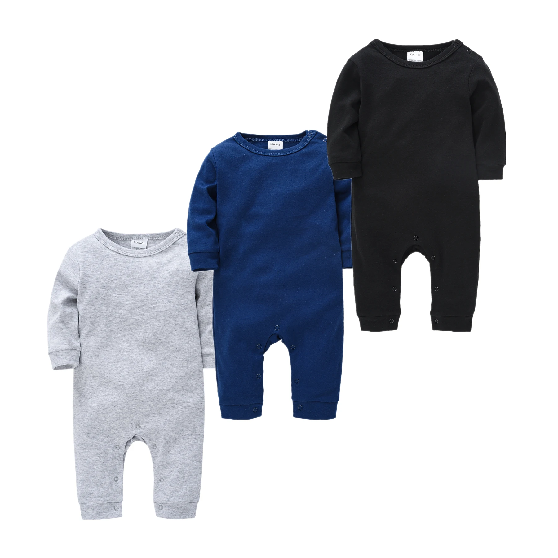 Комбинезоны для новорожденных мальчиков и девочек roupa de bebe Однотонный комбинезон