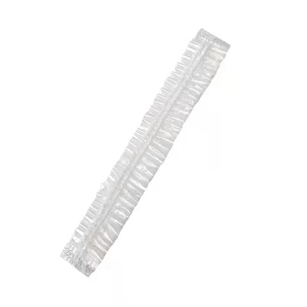 

100 PCS Disposable Fresh Cover Preservation Film Elastic Stretch Bowl Covers for Outdoor Picnic Fruit Dishes Plates