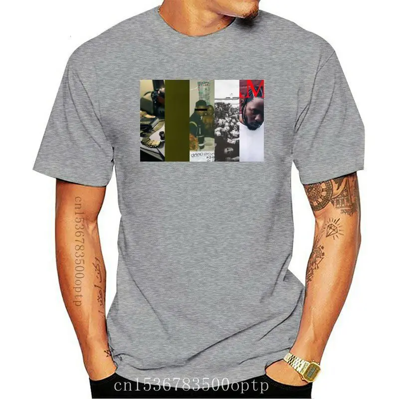 

New Chris Brown T Shirt Kendrick Lamar T-Shirt Fun Summer Tee Shirt Graphic Male 100 Percent Cotton Big Short Sleeve Tshirt