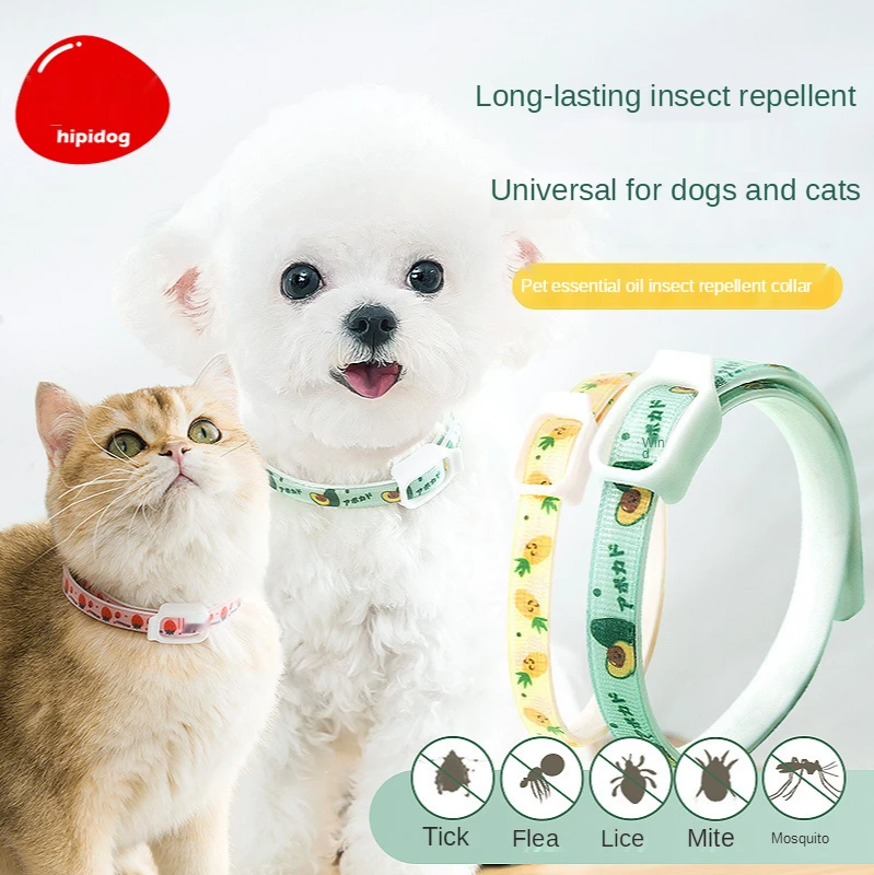 

Dog Insect Repellent Collars Cat Anti-flea Collars Anti-lice In Vitro Mite Collars Pets Flea Rings Pet Supplies dog Pet collar