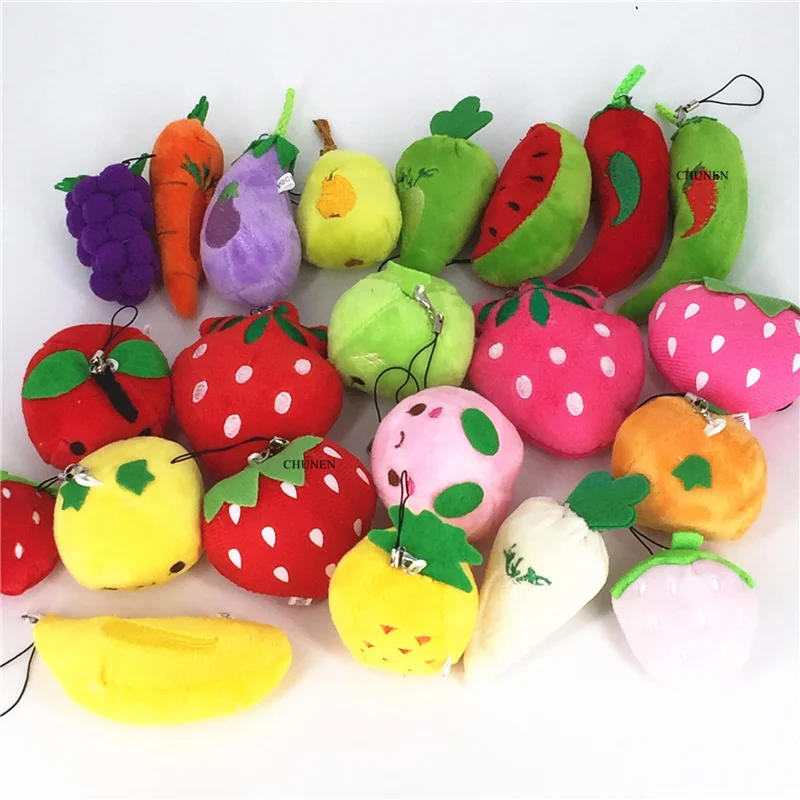 Многофункциональная плюшевая игрушка набивная овощная прибл. 4 12 см Плюшевая