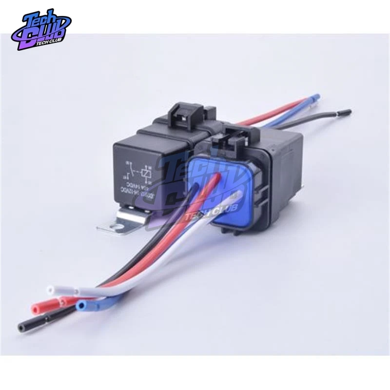 1 шт. автомобильное реле водонепроницаемое интегрированное проводное 12 В