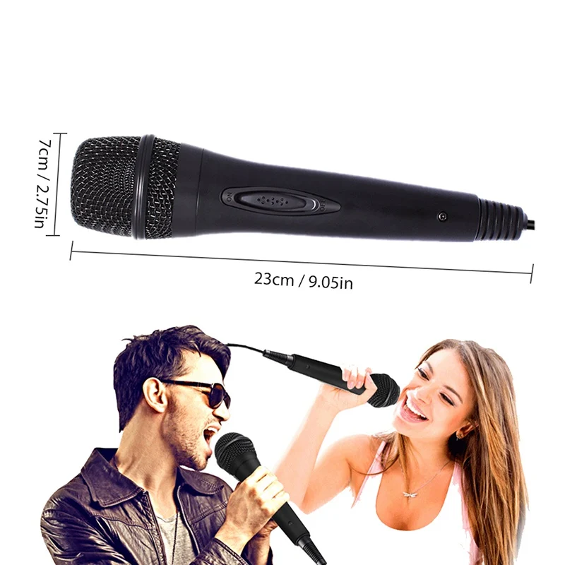 Проводной USB-микрофон для геймпадов 3 м/9 8 Фута микрофон караоке Nintendo Switch PS4 Wii U XBOX360