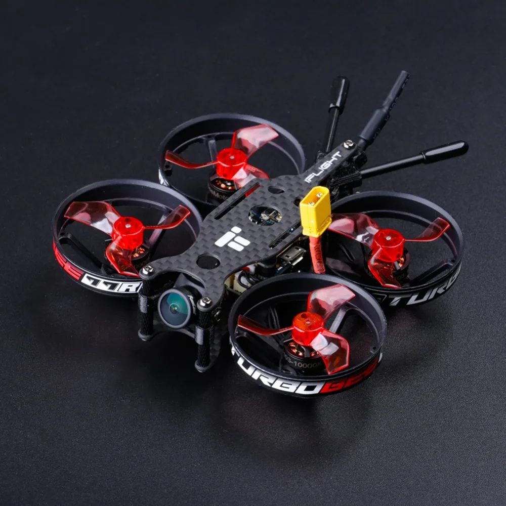 IFlight TurboBee 77R 77mm 2-4S FPV WOOP с sucex Micro 16x16 Tower/Caddx. us Turbo Eos2 камера/1103 10000KV мотор для FPV RC