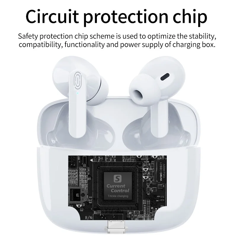 

Air pro Wireless Headphones Bluetooth Headphones Noise Recelling Mini Earbuds with Microphone Stereo Sports Headset For Phone