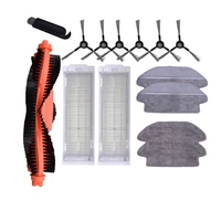 side brush hepa filter roll brush for xiaomi mijia mop pro stytj02ymviomi v2 prov3 vacuum cleaner parts accessories mop pad