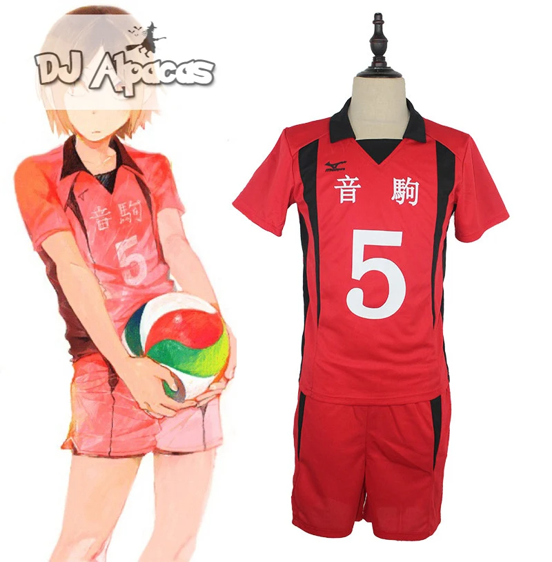 

Haikyuu!! Nekoma High School #5 1 Kenma Kozume Kuroo Tetsuro Cosplay Costume Haikiyu Volley Ball Team Jersey Sportswear Uniform