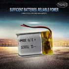 3,7 V 220mAh 702025 литий-полимерный перезаряжаемый аккумулятор для Mp3 гарнитура и динамики с Bluetooth видеорегистратора беспроводной мыши литий-ионные батареи
