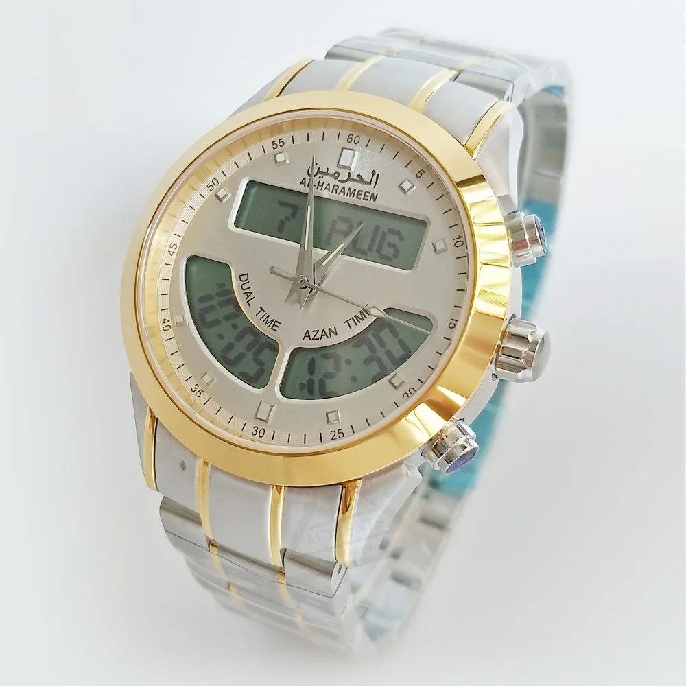 Арабский запрограммированные для молитвы часы с азан сигнализации и авто