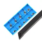 SDJCR1616H07 держатель инструмента для токарного станка с ЧПУ, 55 градусов, Ромб, держатель внешнего инструмента + 10 шт. DCGT DCMT07, карбидные пластины для токарного станка