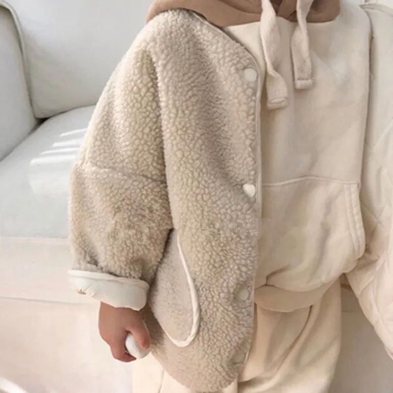 Зимнее пальто 2018 плотная одежда зимняя новая детская модель с темным кашемировым