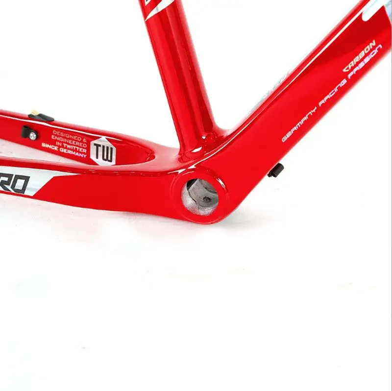 Billig Mountainbike Rahmen TW2400pro Ultraleicht Carbon Fiber 24-zoll Rad-durchmesser Student Weibliche Roller Rahmen