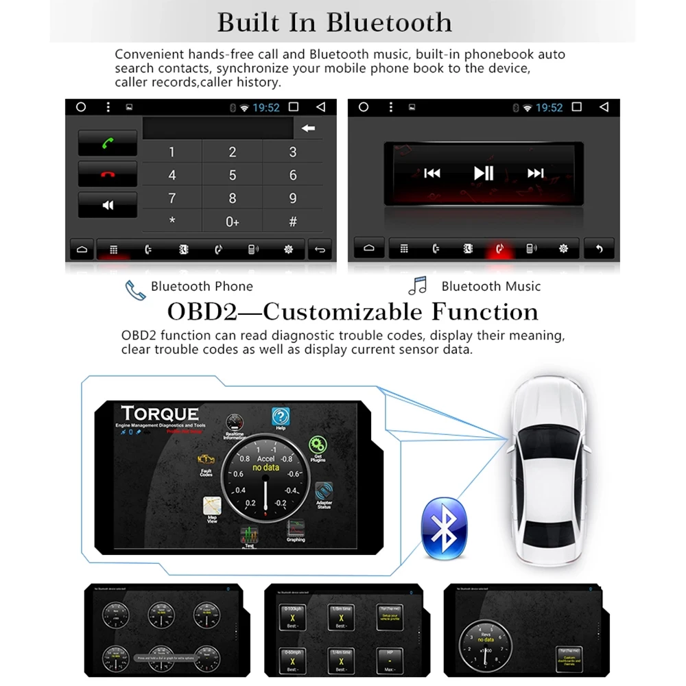 8 &quotсенсорный экран Android8.1 Quad/Восьмиядерный автомобильный DVD gps AM/FM BT sd/usb разъем