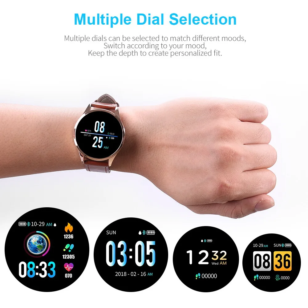 

Q9 Smart Watch Waterproof Women Watches Heart Rate Monitor Fitness Tracker Sports Men Wrist Smartwatch for IOS Android PK Q8 P8