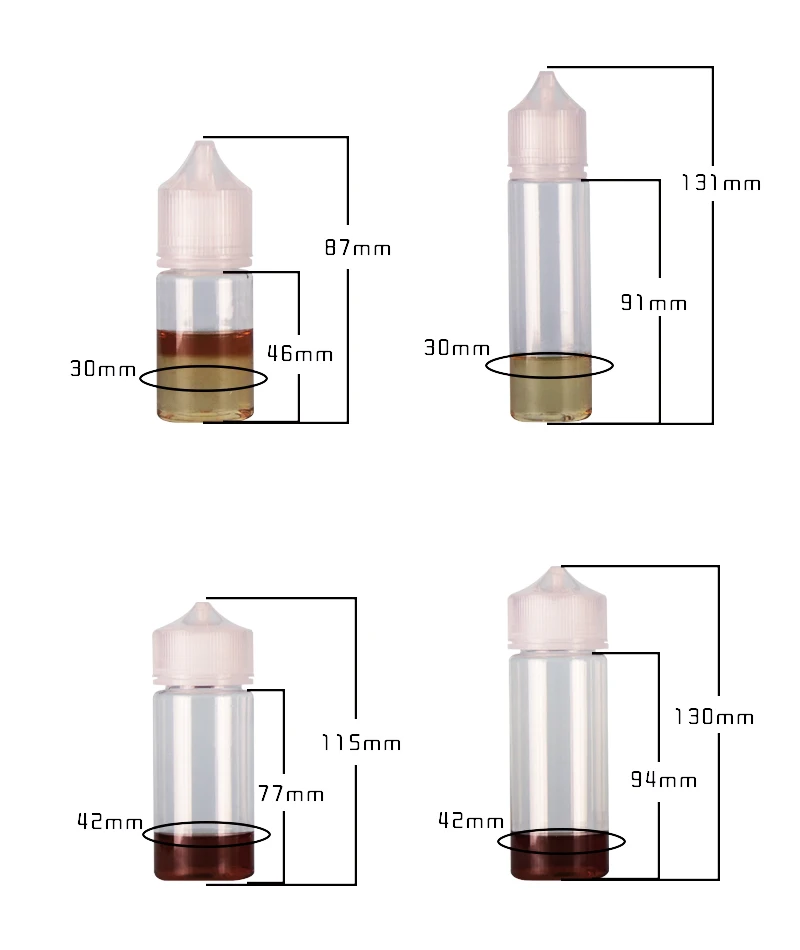 10pcs new empty PET transparent dropper bottle plastic filled liquid juice oil container laboratory equipment with CRC cover | Красота и