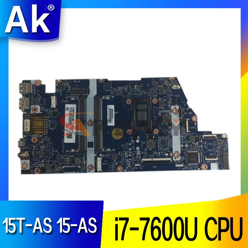 

FOR HP ENVY 15-AS 15T-AS Laptop Motherboard 6050A2857201 DDR4 W/ I7-7600U CPU Tested 100% work
