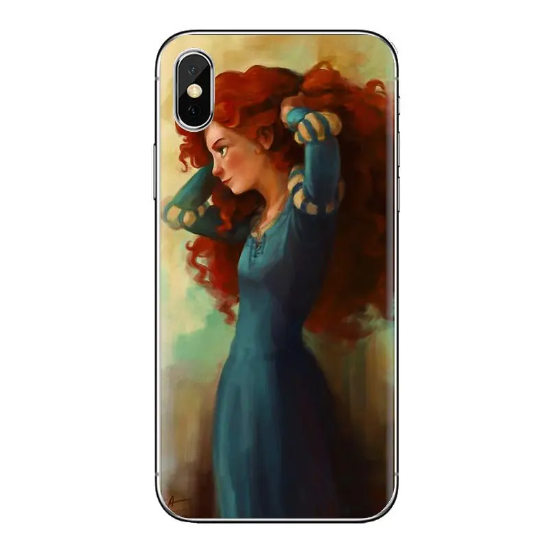 Для huawei G7 G8 P7 P8 P9 Lite Honor 4C 5X 5C 6X Коврики 7 8 9 Y3 Y5 Y6 II 2 Pro 2017 Храбрая Принцесса фильм Merida
